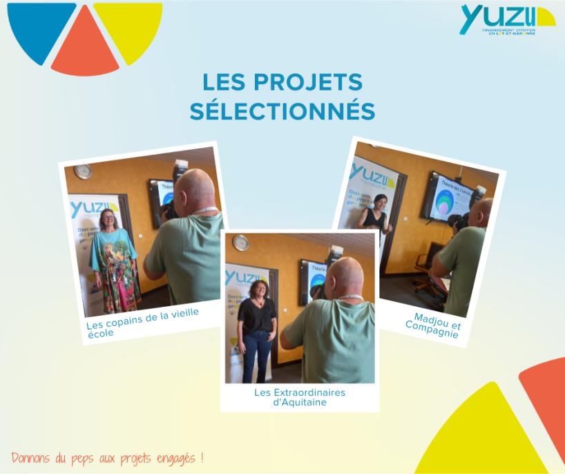 Les projets sélectionnés de Yuzu